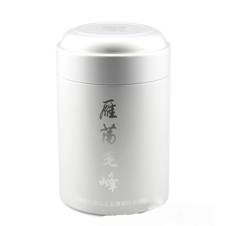 生產鋁制茶葉罐 一體成型金屬罐 多泡裝純茶葉鋁罐80克裝陽極工藝